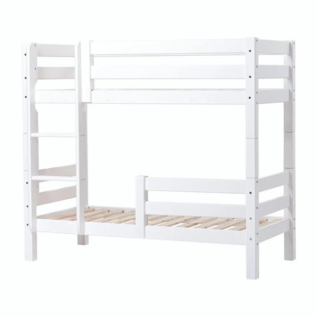 Hoppekids ECO Luxury Bunk Bed (extra bed rail), White, Pine, 70x160 cm