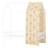 Hoppekids Ole Lukoie Bed Curtain for House Bed, Yellow