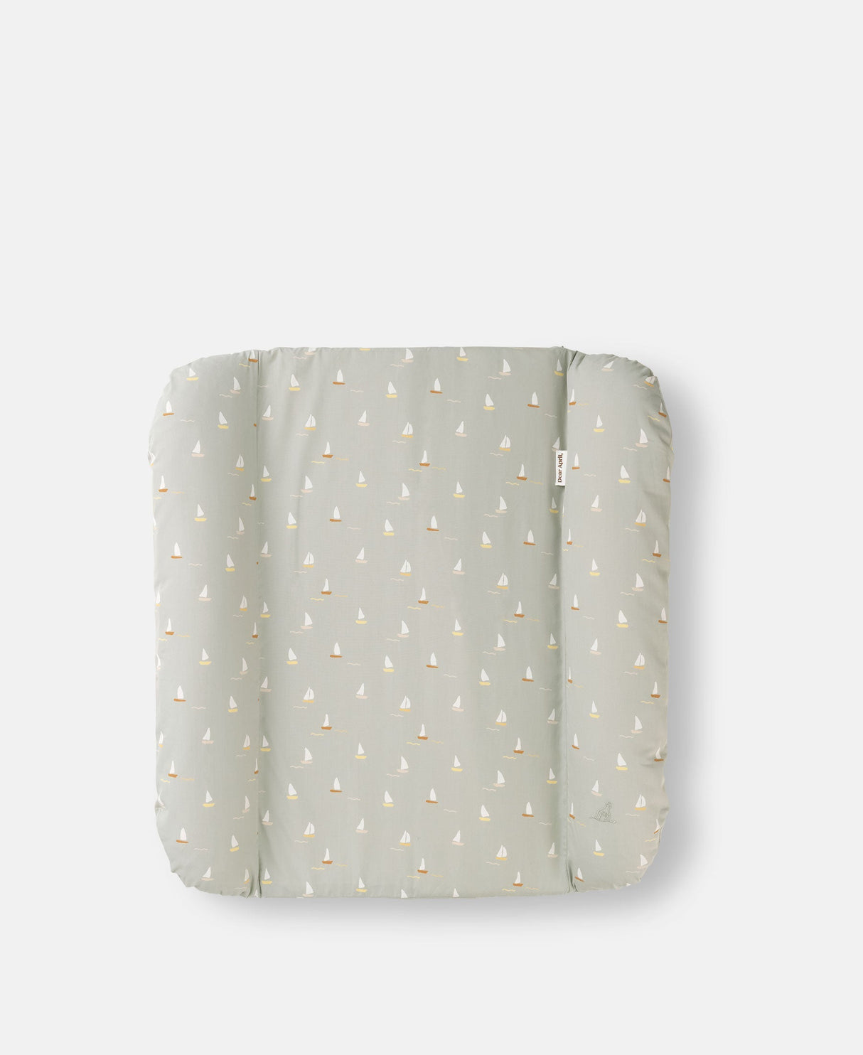 Swan Changing Cushion, Sailboats