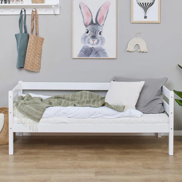 Hoppekids ECO Comfort Toddler Bed, White, Pine, 70x160 cm