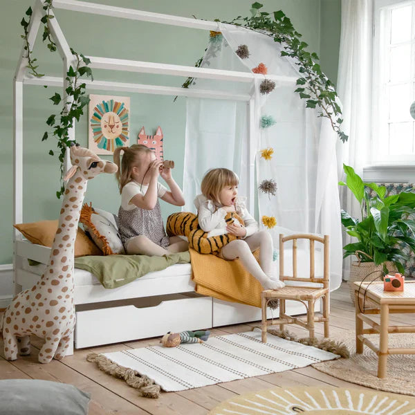Hoppekids ECO Comfort House Bed, Pine, 70x160 cm