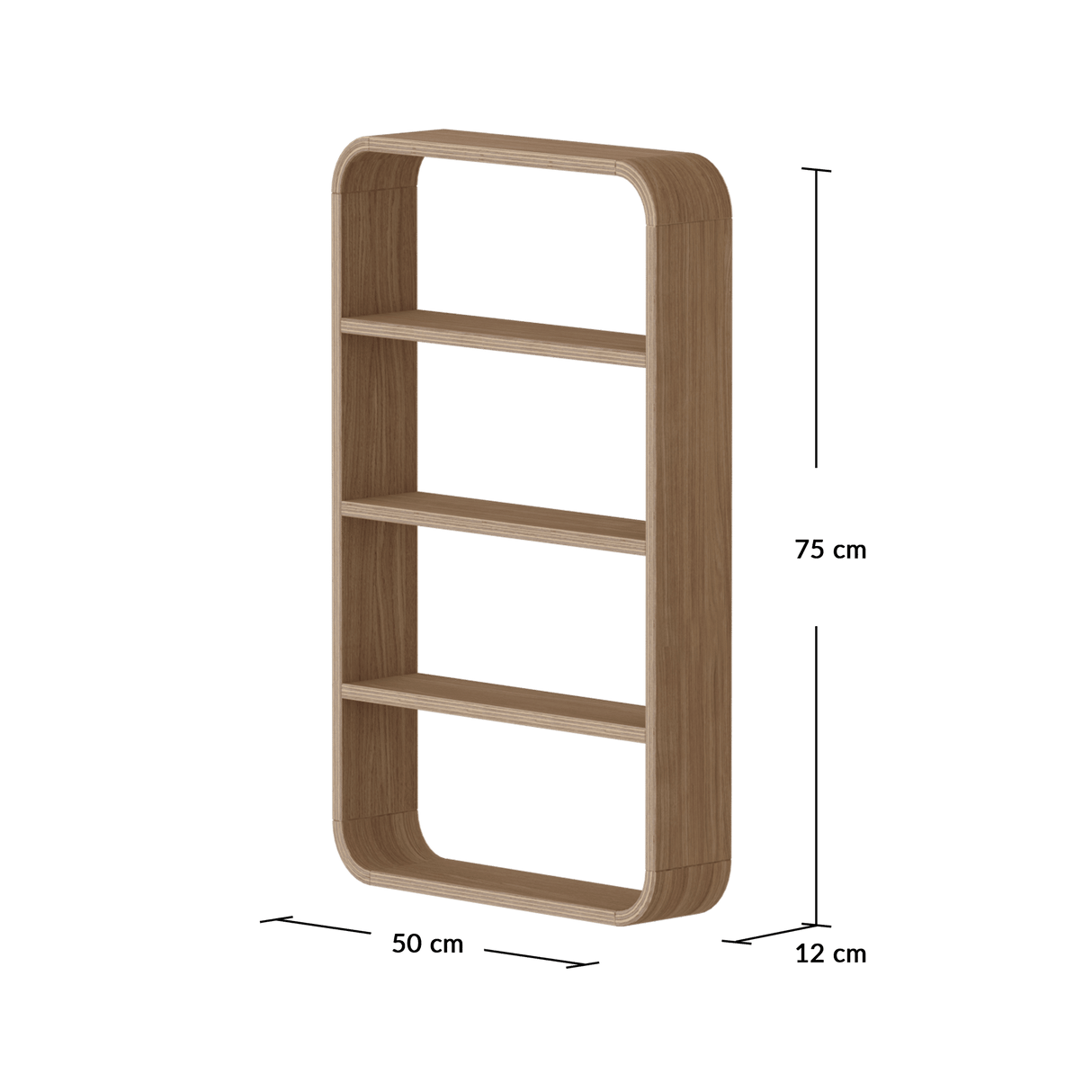 FLEXA Nova Wall Hanging Shelves, Plywood