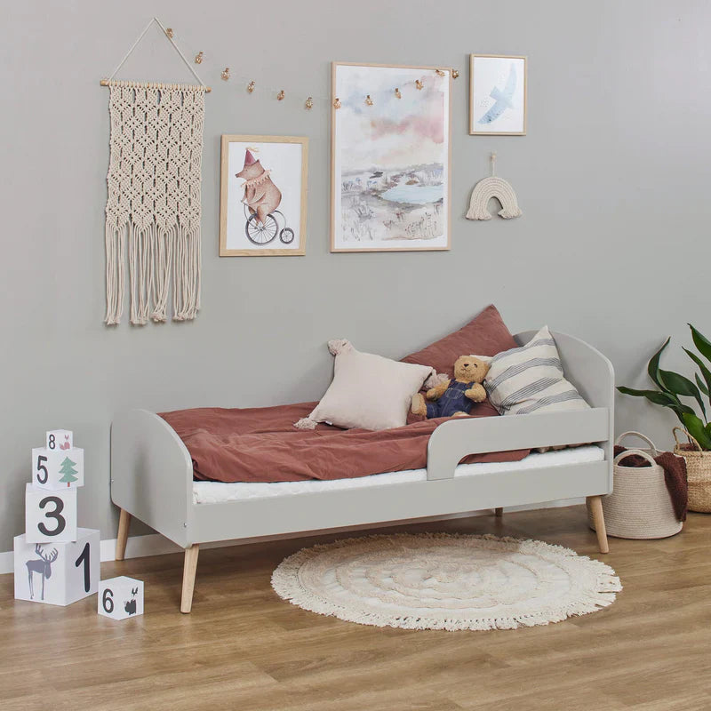 Hoppekids Blend Toddler Bed, White, MDF, 70x160 cm