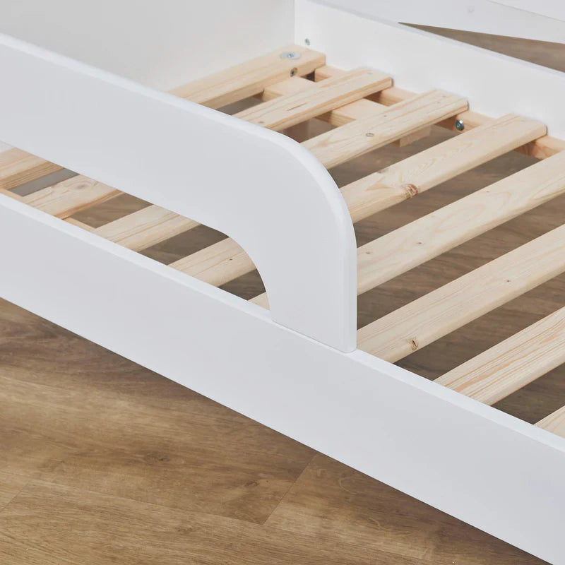 Hoppekids Blend Toddler Bed, White, MDF, 70x160 cm