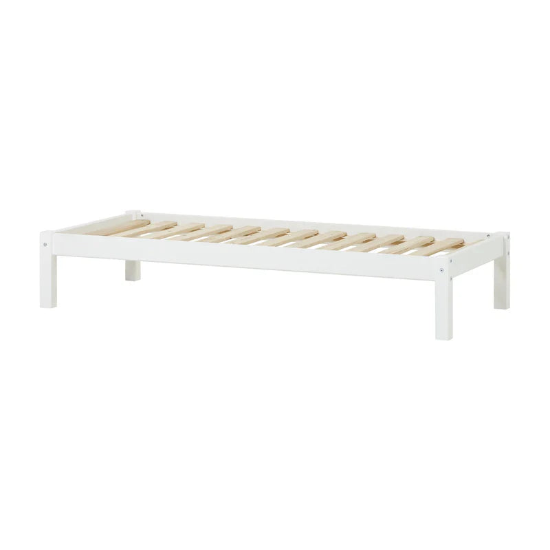 Hoppekids ECO Dream Platform Bed, White, Pine, 70x160 cm
