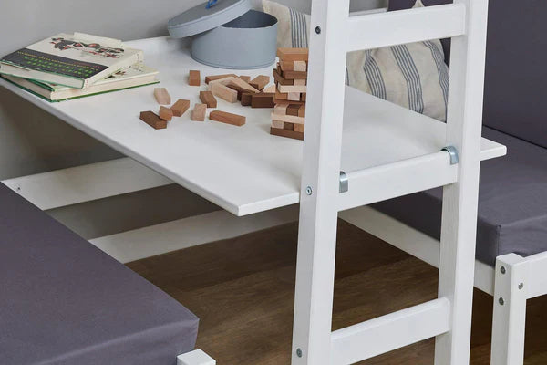 Hoppekids ECO Dream JUMBO Bunk Bed, White, Pine, 90x200 cm