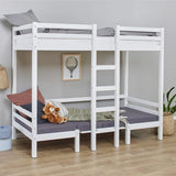 Hoppekids ECO Dream JUMBO Bunk Bed, White, Pine, 90x200 cm