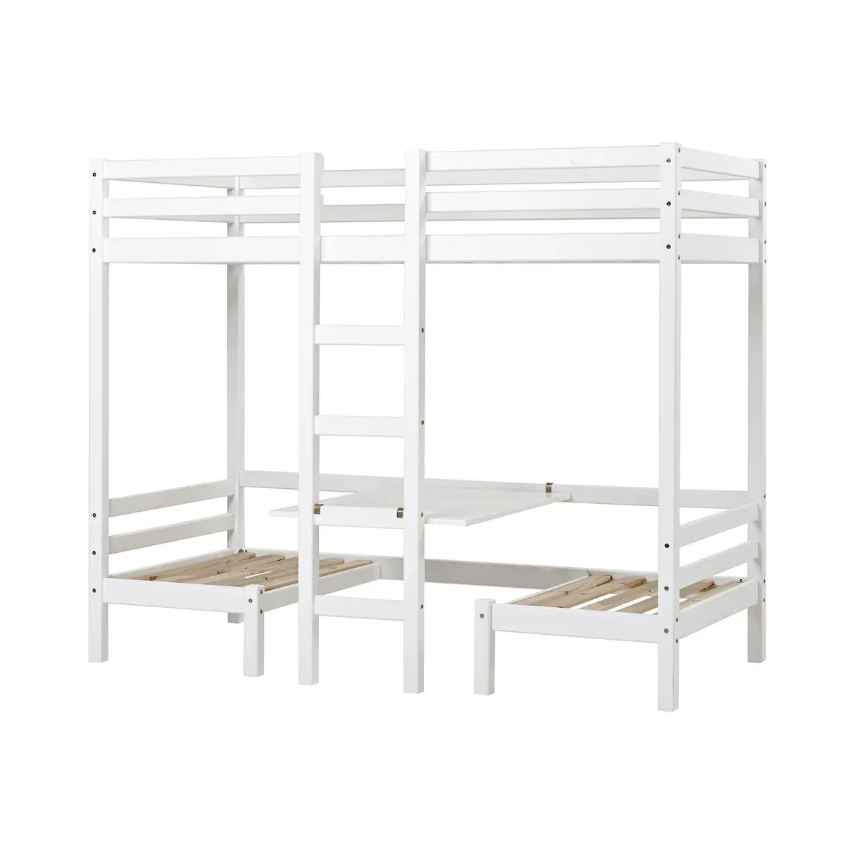 Hoppekids ECO Dream JUMBO Bunk Bed, White, Pine, 90x200 cm