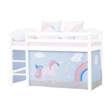 Hoppekids Unicorn Bed Curtain