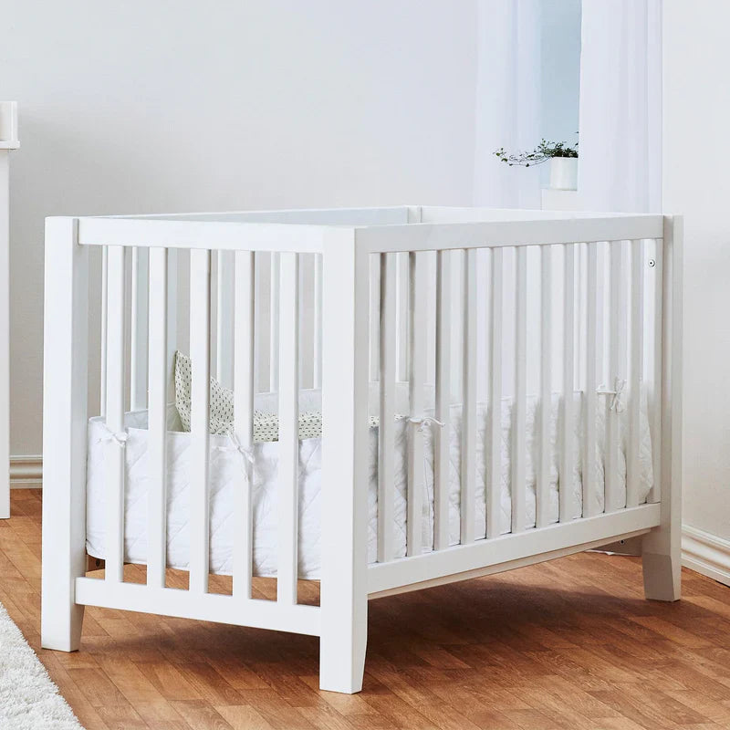 Hoppekids ANTON Baby Cot Bed, White, Pine, 60x120 cm