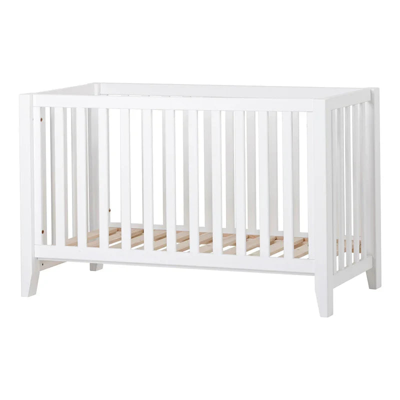 Hoppekids ANTON Baby Cot Bed, White, Pine, 60x120 cm