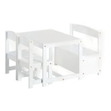 Hoppekids MATHILDE Children's Set with Storage, White, Pine