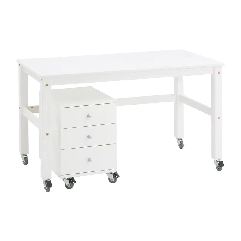 Hoppekids JONAS Drawer Set with 3 drawers, White, White, Pine