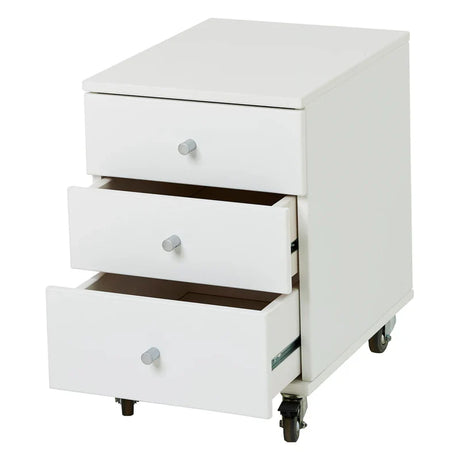 Hoppekids JONAS Drawer Set with 3 drawers, White, White, Pine