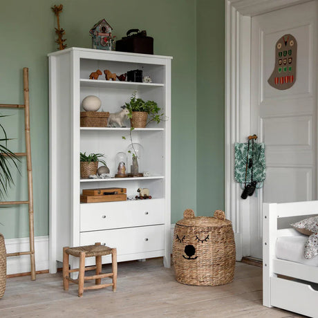 Hoppekids HANS Cabinet with 2 drawers, White, Pine