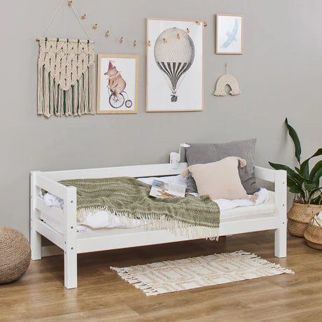 Hoppekids ECO Luxury Toddler Bed, White, Pine, 70x160 cm