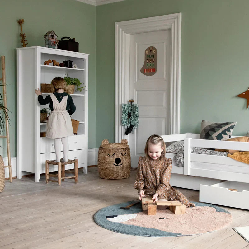 Hoppekids HANS Cabinet with 2 drawers, White, Pine