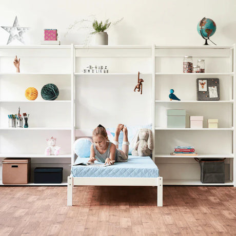 Hoppekids ECO Dream Platform Bed, White, Pine, 70x160 cm