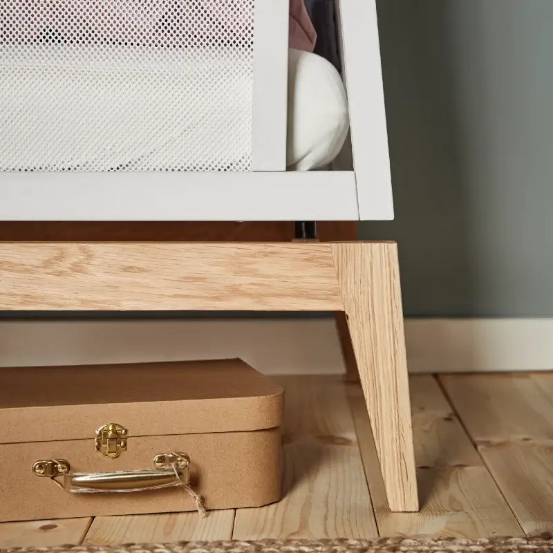 Leander Luna Cot in White (60 x 120cm)