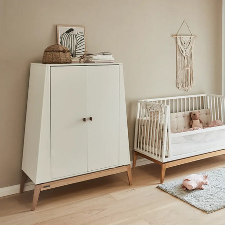 Leander Luna Small Wardrobe in White