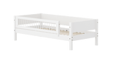 FLEXA Day Bed with safety rail, MDF/Solid Pine, 90x200 cm
