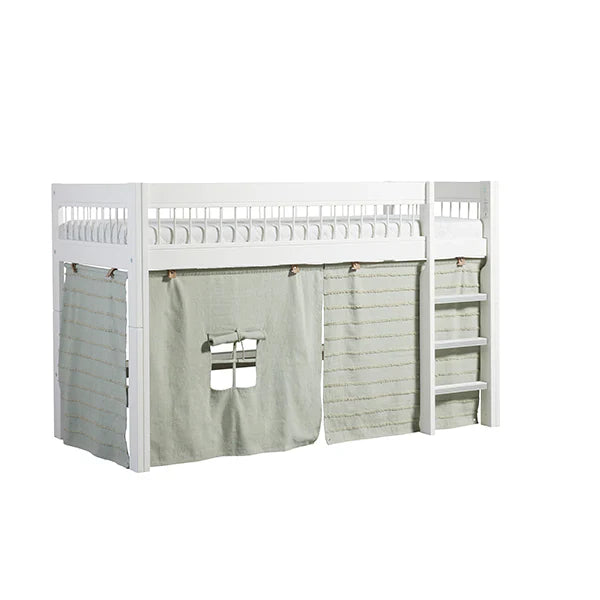 LIFETIME Kidsrooms BREEZE Semi High-Bed with Optional Curtains 