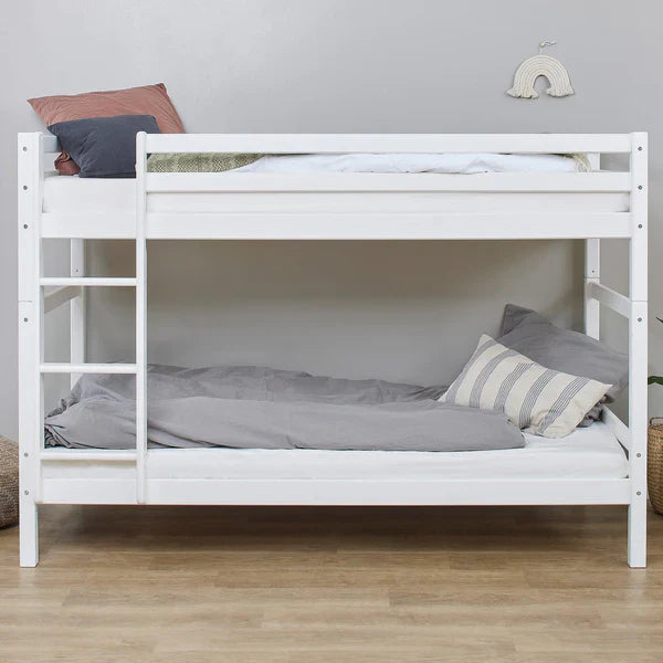 Hoppekids ECO Dream Bunk Bed, White, Pine, 90x200 cm
