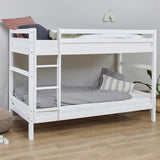 Hoppekids ECO Dream Bunk Bed, White, Pine, 90x200 cm