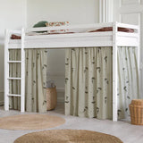 Hoppekids ECO Dream High Sleeper Bed, White, Pine, 90x200 cm