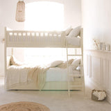 Little Folks Furniture Fargo Bunk Bed With Trundle In Ivory White 