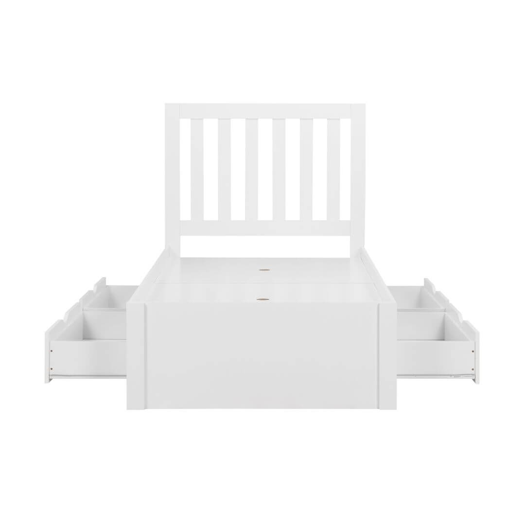Birlea Appleby Single Bed in White 