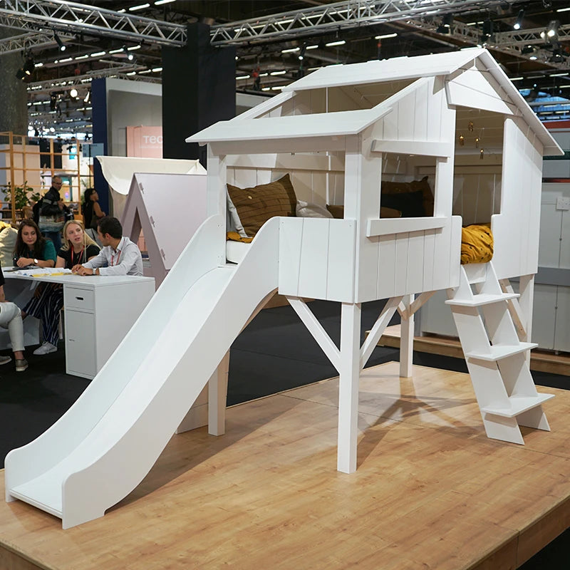 Mathy By Bols Treehouse Bed with Slide - Various Sizes