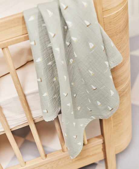 Mio Muslin Cloths, Sailboats