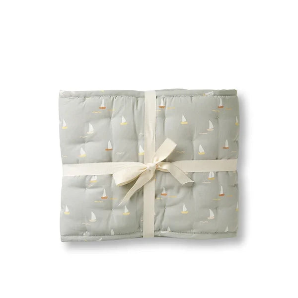 Dear April Nori Cot Bumper, Sailboats