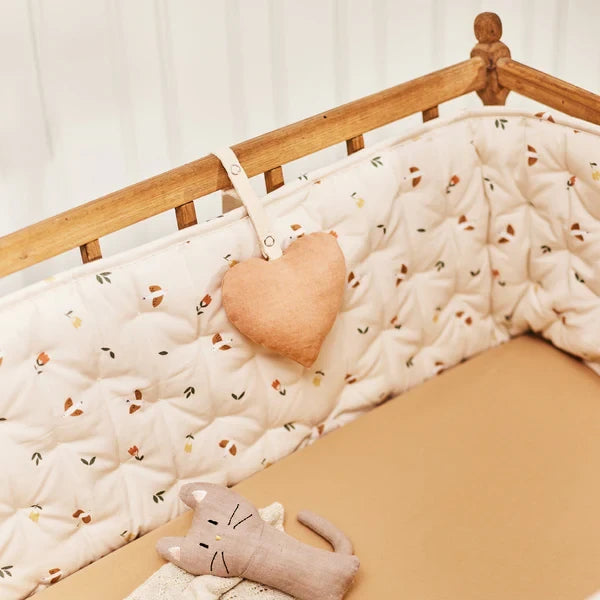 Dear April Nori Cot Bumper, Songbirds