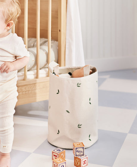 Brise Storage Basket, Leaves