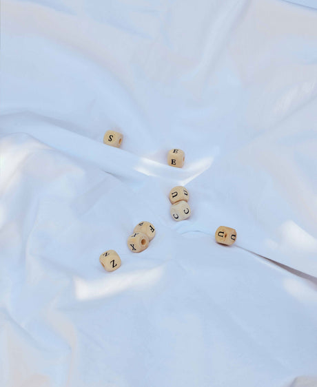 Grow Fitted Sheet, Simply White