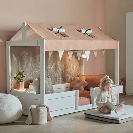 LIFETIME Kidsrooms Happy Rabbit 4 in 1 Bed in White 