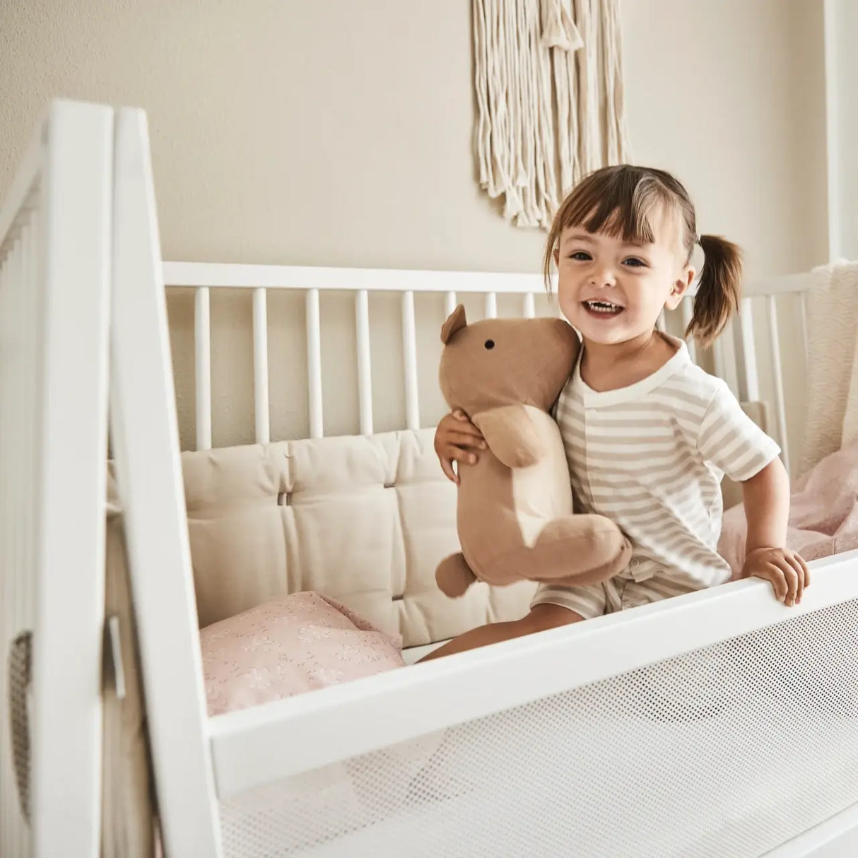 Leander Luna Cot in White (60 x 120cm)