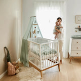 Leander Luna Cot in White (60 x 120cm)