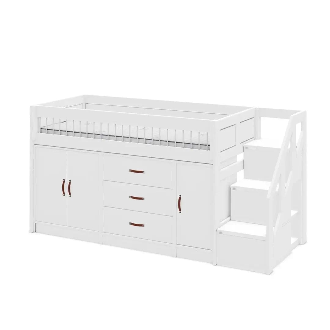 LIFETIME Kidsrooms All in One Semi High Storage Bed