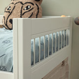 LIFETIME Kidsrooms BREEZE Semi High-Bed with Optional Curtains