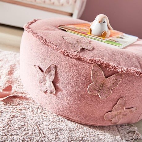 LIFETIME Kidsrooms Children's Butterfly Pouf 