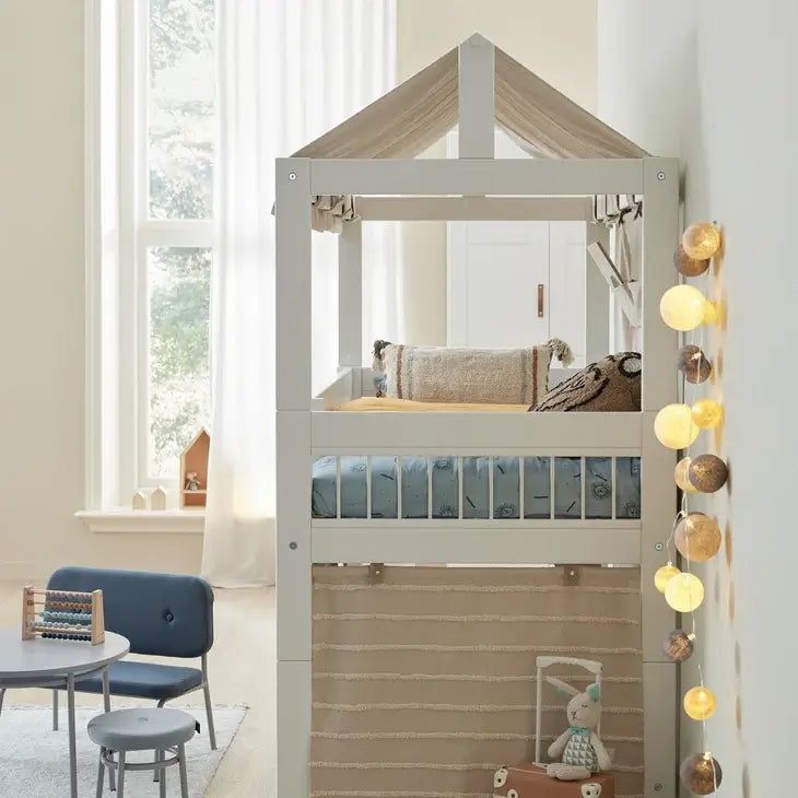 Lifetime Kidsrooms Breeze Semi High Sleeper Bed with Roof