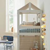 Lifetime Kidsrooms Breeze Semi High Sleeper Bed with Roof