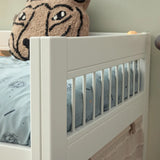 Lifetime Kidsrooms Breeze Semi High Sleeper Bed with Roof