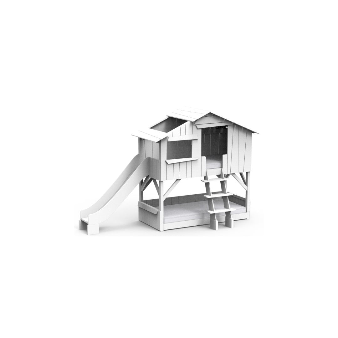 Mathy By Bols Treehouse Bunk Bed with Side Slide - Various Sizes