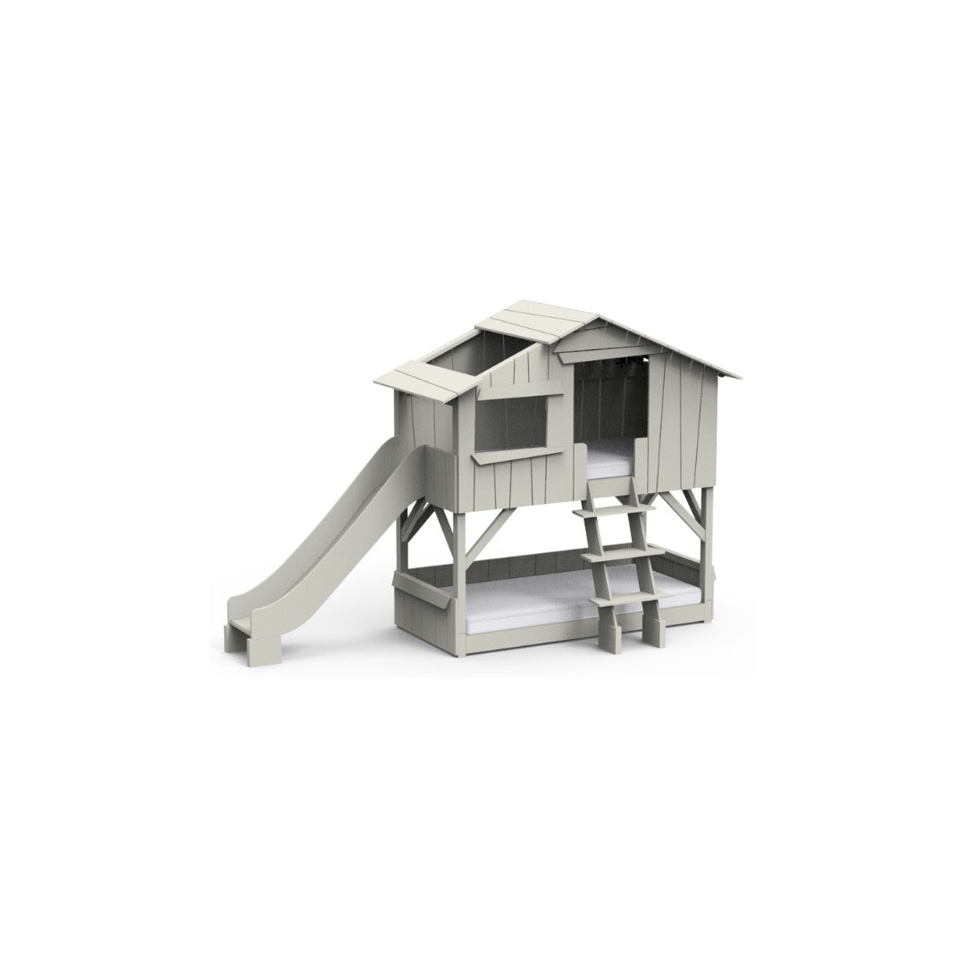 Mathy By Bols Treehouse Bunk Bed with Side Slide - Various Sizes