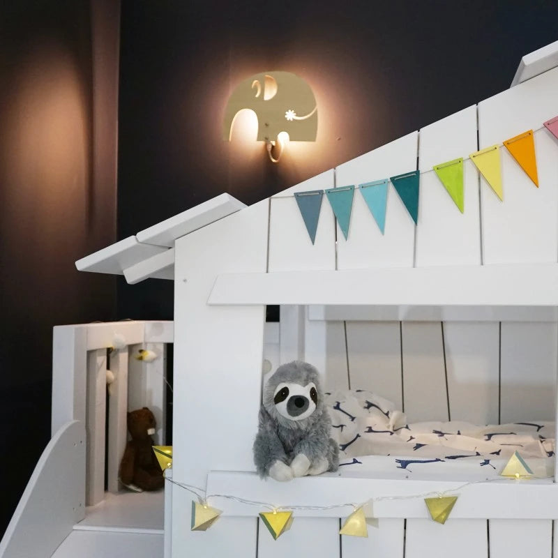 Mathy By Bols Treehouse Bed with Platform and Slide - Various Sizes