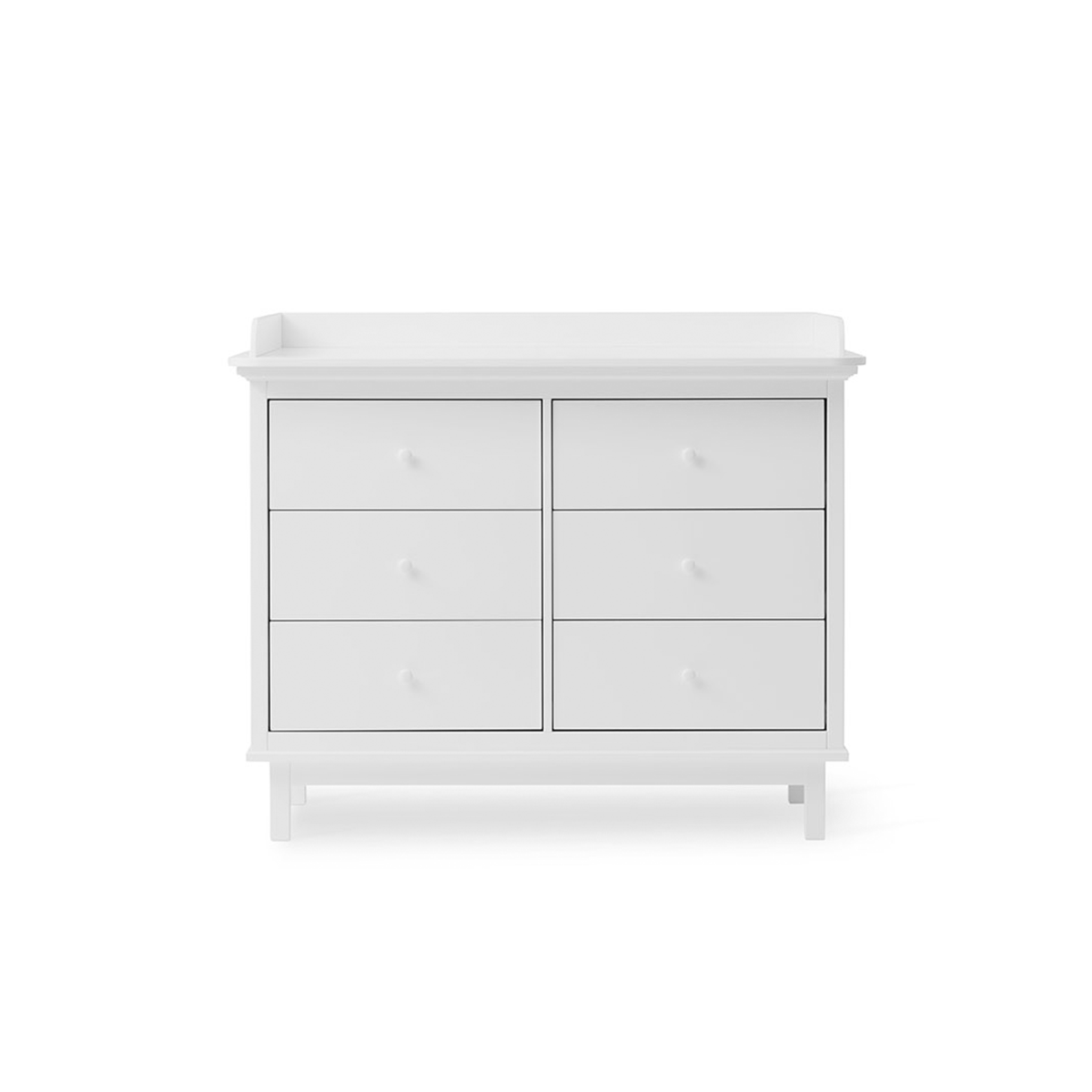 Oliver Furniture Seaside Nursery Dresser with 6 Drawers, White